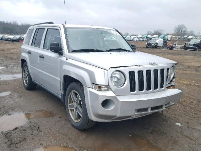 1J4FF28BX9D201740 - 2009 JEEP PATRIOT SP SILVER photo 1