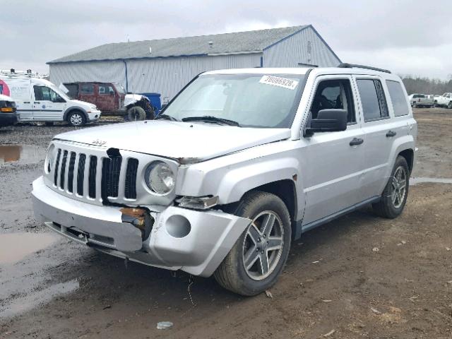 1J4FF28BX9D201740 - 2009 JEEP PATRIOT SP SILVER photo 2