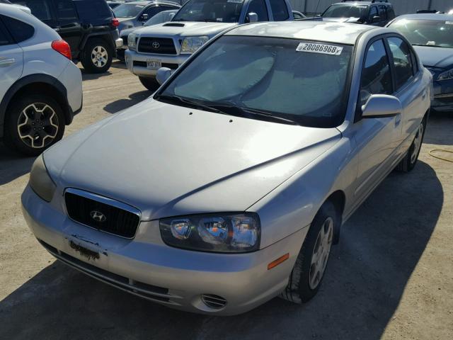 KMHDN45D93U536721 - 2003 HYUNDAI ELANTRA GL SILVER photo 2