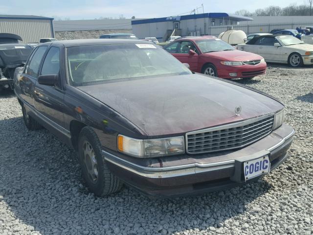 1G6KD52B0RU298874 - 1994 CADILLAC DEVILLE BURGUNDY photo 1