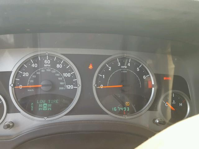 1J8FF57W77D241355 - 2007 JEEP COMPASS LI BLACK photo 8