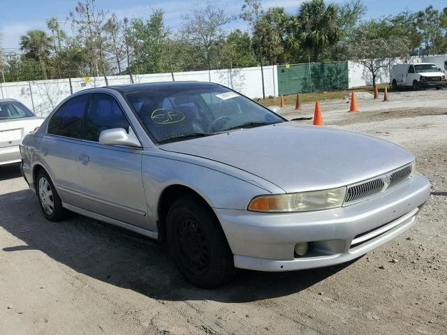 4A3AA46G91E105747 - 2001 MITSUBISHI GALANT ES SILVER photo 1