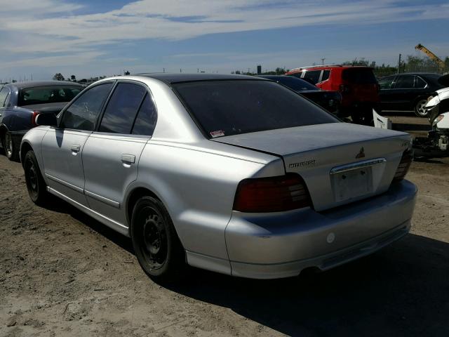 4A3AA46G91E105747 - 2001 MITSUBISHI GALANT ES SILVER photo 3