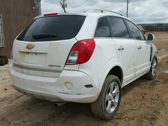 3GNAL3EK6ES680548 - 2014 CHEVROLET CAPTIVA LT WHITE photo 4