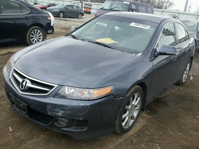 JH4CL96857C001691 - 2007 ACURA TSX CHARCOAL photo 2