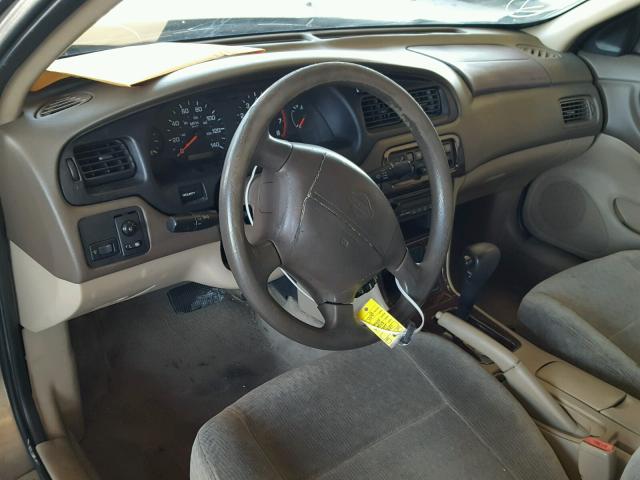 1N4DL01D21C171249 - 2001 NISSAN ALTIMA XE GOLD photo 9