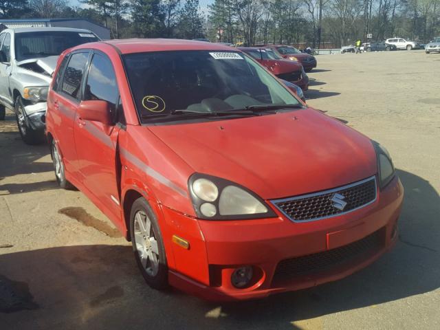 JS2RC61H055303317 - 2005 SUZUKI AERIO SX RED photo 1