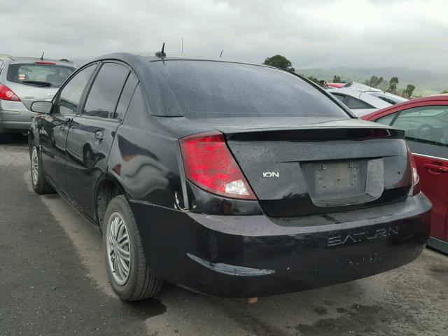 1G8AJ55F36Z188720 - 2006 SATURN ION LEVEL შავი ფოტო 3