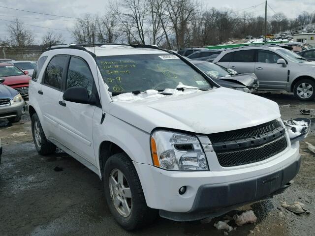 2CNDL23F456162549 - 2005 CHEVROLET EQUINOX LS WHITE photo 1