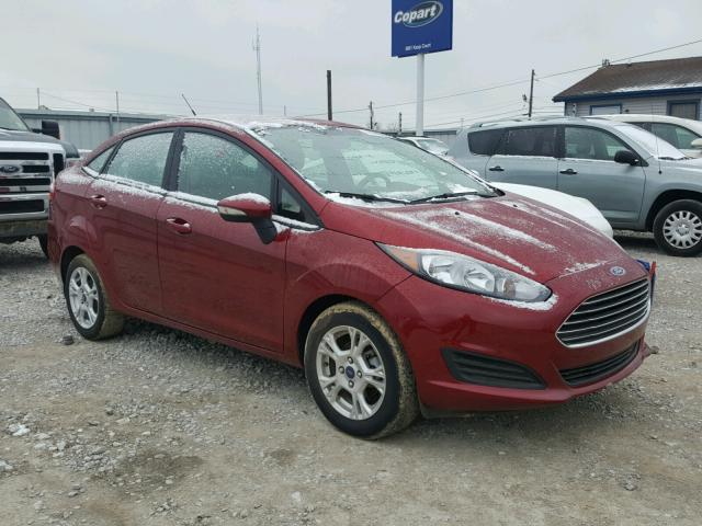 3FADP4BJ1EM176608 - 2014 FORD FIESTA SE RED photo 1