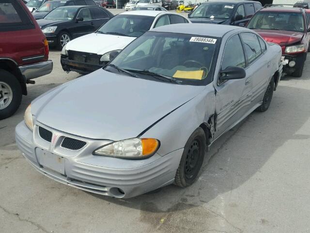 1G2NE52T3YM802305 - 2000 PONTIAC GRAND AM S Gümüş foto 2