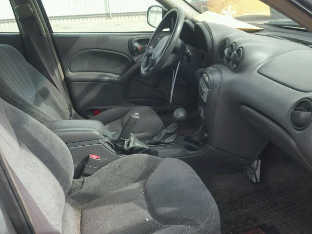 1G2NE52T3YM802305 - 2000 PONTIAC GRAND AM S Gümüş foto 5