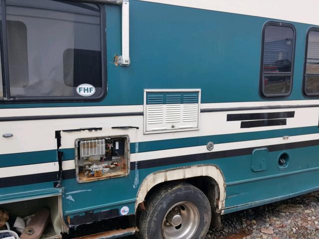 1FDKE30G1KHB17563 - 1989 FORD TIOGA GREEN photo 9