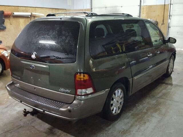 2FMDA58453BA90800 - 2003 FORD WINDSTAR L GREEN photo 4