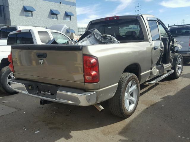 1D7HA18278J188099 - 2008 DODGE RAM 1500 S GOLD photo 4