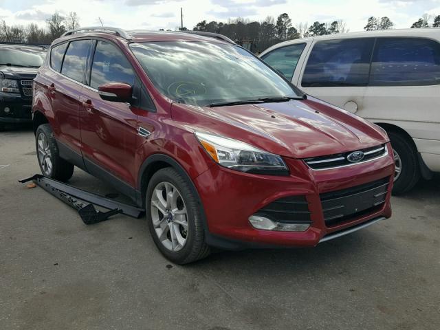 1FMCU0J95EUE35039 - 2014 FORD ESCAPE TIT RED photo 1