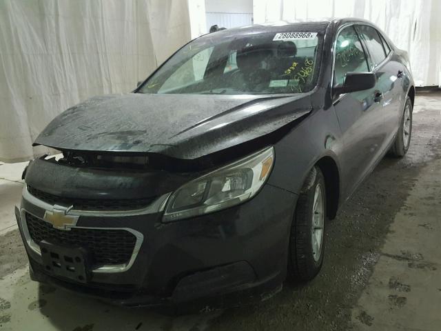 1G11B5SLXEF110392 - 2014 CHEVROLET MALIBU LS შავი ფოტო 2