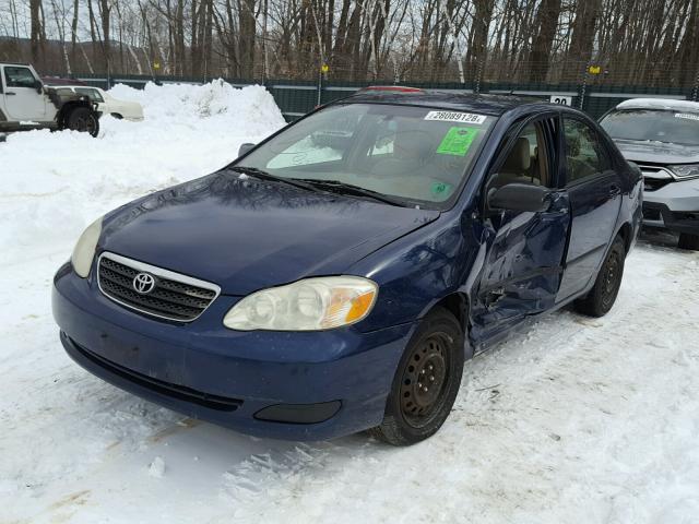 2T1BR32EX7C725372 - 2007 TOYOTA COROLLA CE BLUE photo 2