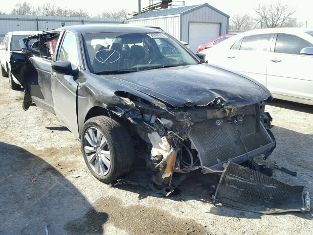 1HGCP2F86BA091016 - 2011 HONDA ACCORD EXL BLACK photo 1