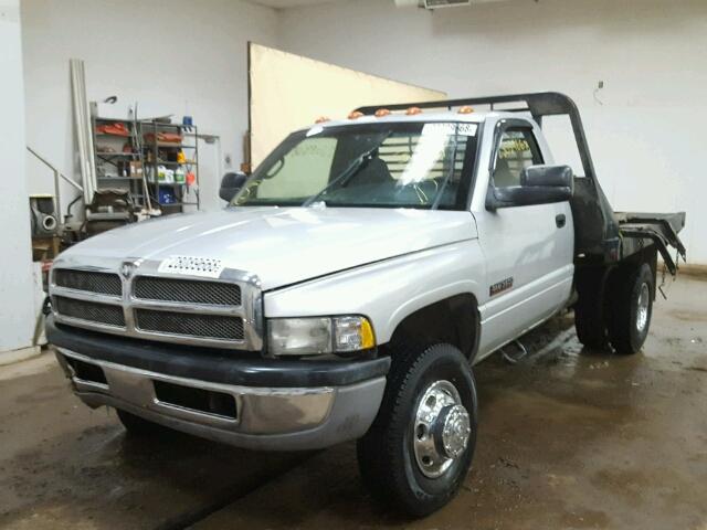 3B6MC36701M562644 - 2001 DODGE RAM 3500 SILVER photo 2