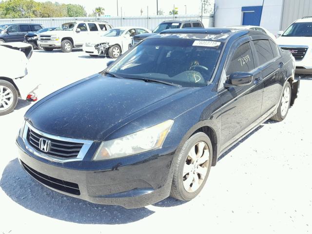 1HGCP26868A089548 - 2008 HONDA ACCORD EXL BLACK photo 2