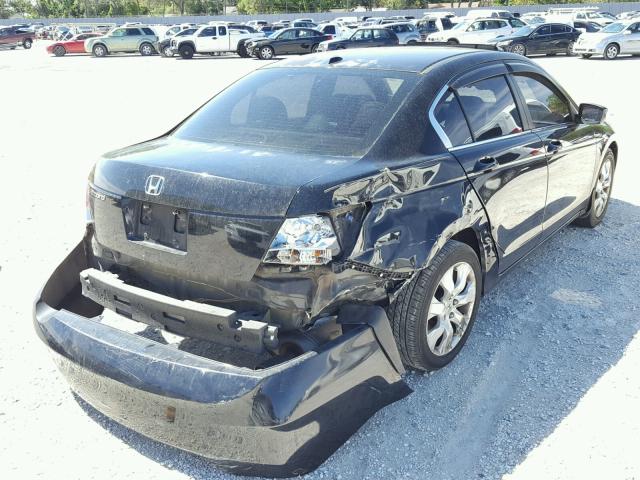 1HGCP26868A089548 - 2008 HONDA ACCORD EXL BLACK photo 4