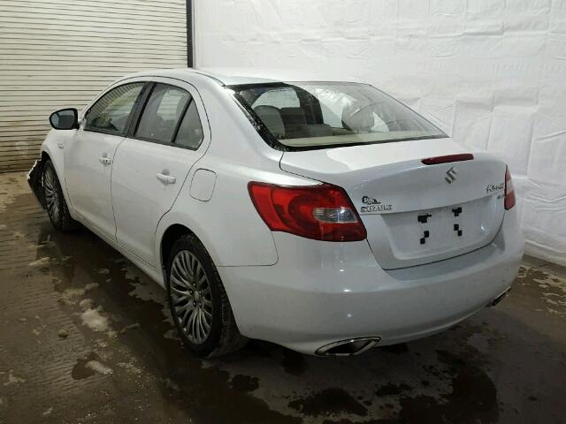 JS2RF9A36B6110964 - 2011 SUZUKI KIZASHI SE WHITE photo 3