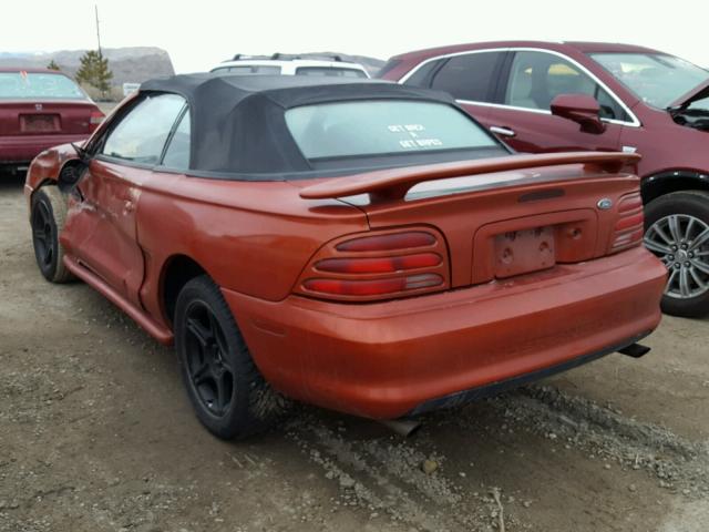 1FALP45TXRF208308 - 1994 FORD MUSTANG GT ORANGE photo 3