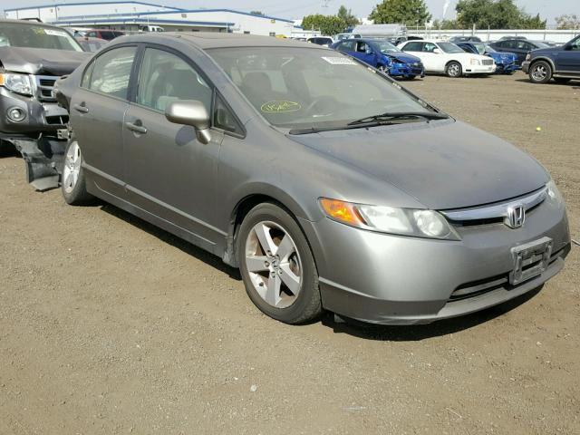 1HGFA16827L088859 - 2007 HONDA CIVIC EX SILVER photo 1