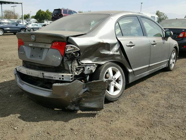 1HGFA16827L088859 - 2007 HONDA CIVIC EX SILVER photo 4