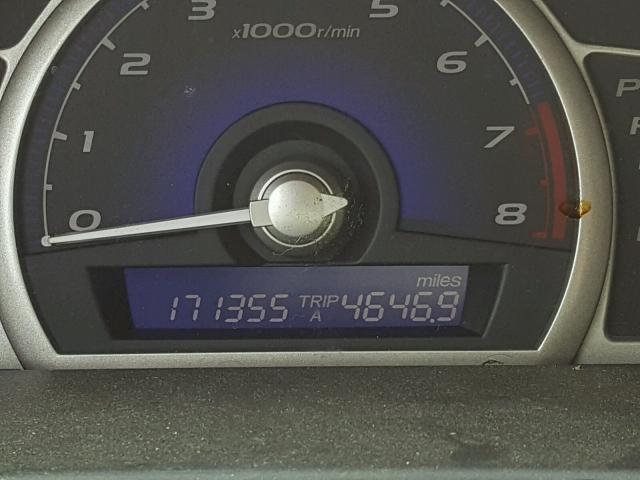 1HGFA16827L088859 - 2007 HONDA CIVIC EX SILVER photo 8