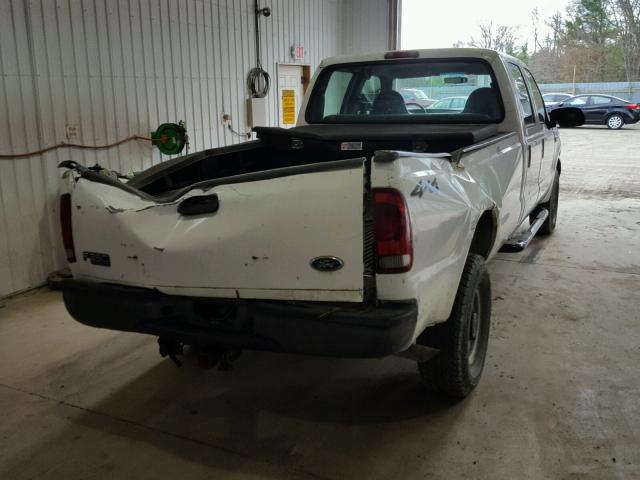 1FTSW31L02EB25667 - 2002 FORD F350 SRW S WHITE photo 4