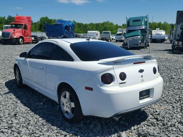 1G1AM18B187127307 - 2008 CHEVROLET COBALT SPO WHITE photo 3