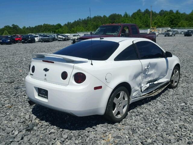 1G1AM18B187127307 - 2008 CHEVROLET COBALT SPO WHITE photo 4