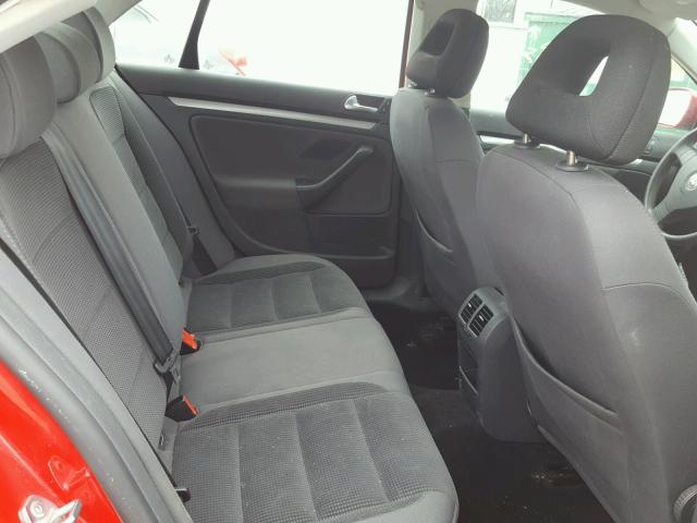 3VWJZ71K79M005979 - 2009 VOLKSWAGEN JETTA S 红色 照片 6