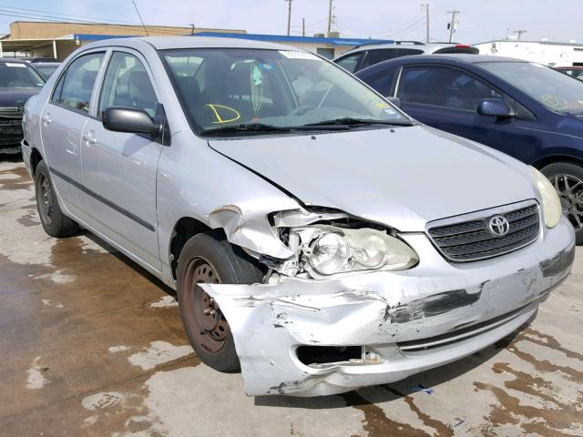 JTDBR32E852061732 - 2005 TOYOTA COROLLA CE SILVER photo 1