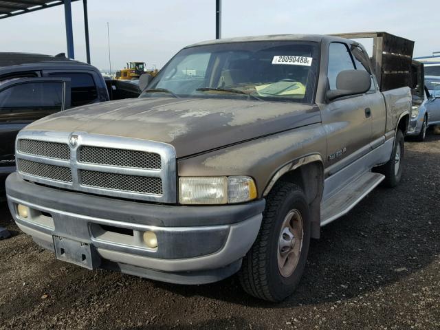 3B7HC13Y61G224551 - 2001 DODGE RAM 1500 BROWN photo 2