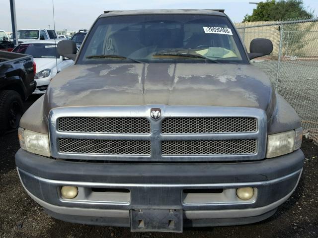 3B7HC13Y61G224551 - 2001 DODGE RAM 1500 BROWN photo 9