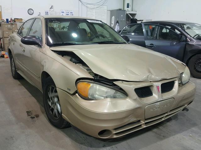 1G2NE52E65M184281 - 2005 PONTIAC GRAND AM S TAN photo 1