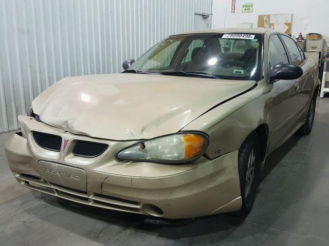 1G2NE52E65M184281 - 2005 PONTIAC GRAND AM S TAN photo 2