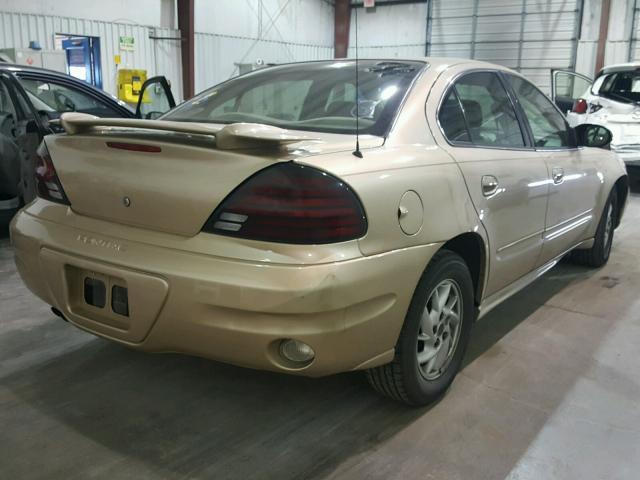 1G2NE52E65M184281 - 2005 PONTIAC GRAND AM S TAN photo 4