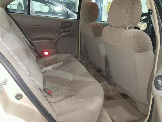 1G2NE52E65M184281 - 2005 PONTIAC GRAND AM S TAN photo 6