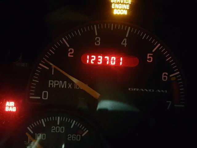 1G2NE52E65M184281 - 2005 PONTIAC GRAND AM S TAN photo 8