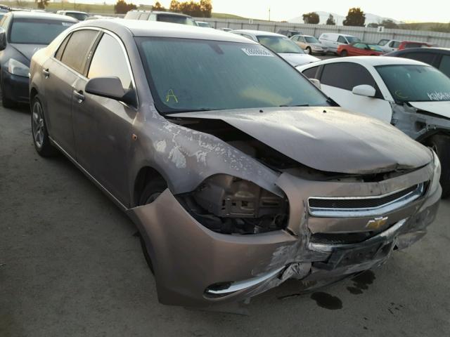 1G1ZH57B78F204414 - 2008 CHEVROLET MALIBU 1LT GOLD photo 1