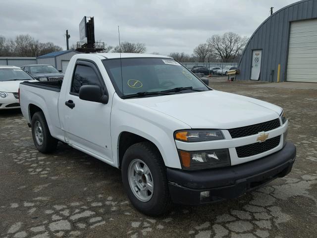 1GCCS249388205384 - 2008 CHEVROLET COLORADO L WHITE photo 1