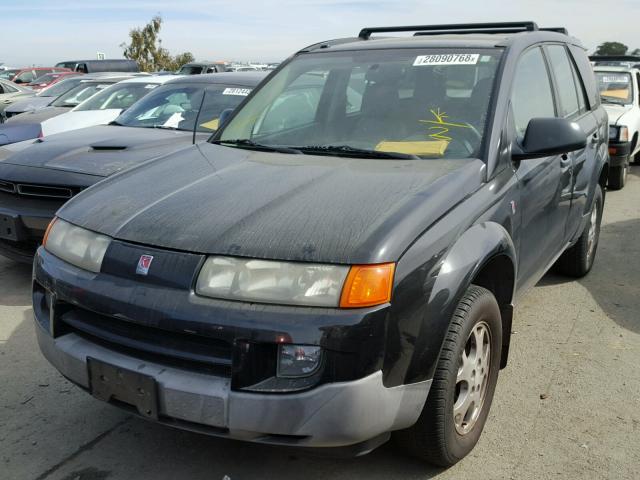 5GZCZ63B93S836318 - 2003 SATURN VUE BLACK photo 2