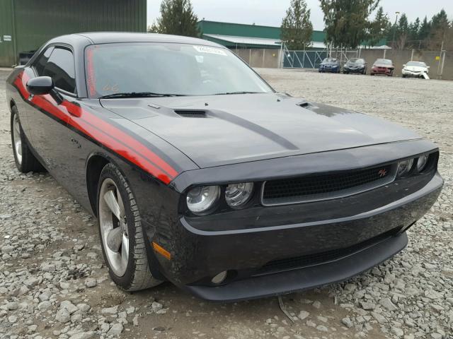 2C3CDYBT5EH313883 - 2014 DODGE CHALLENGER BLACK photo 1