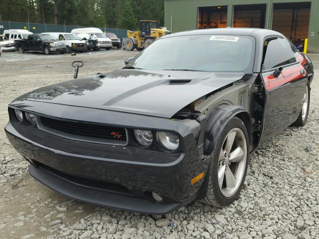 2C3CDYBT5EH313883 - 2014 DODGE CHALLENGER BLACK photo 2