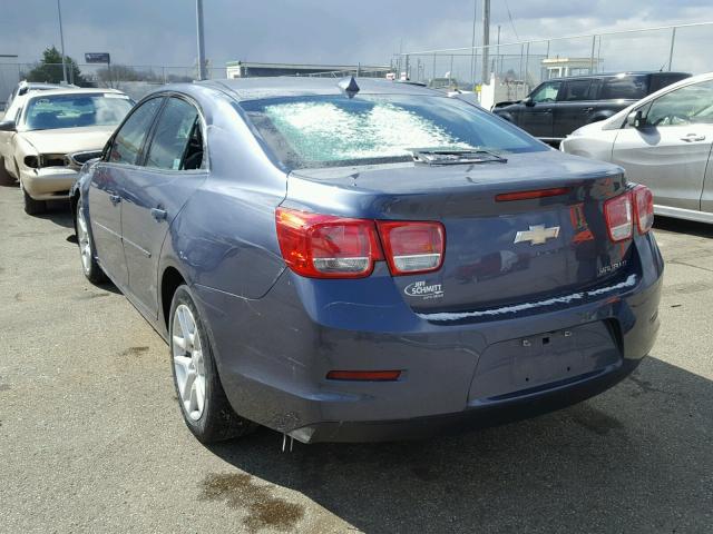 1G11C5SA8DF185764 - 2013 CHEVROLET MALIBU 1LT BLUE photo 3