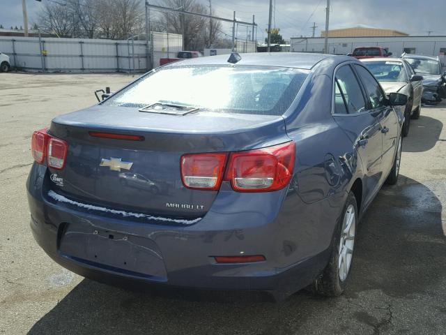 1G11C5SA8DF185764 - 2013 CHEVROLET MALIBU 1LT BLUE photo 4